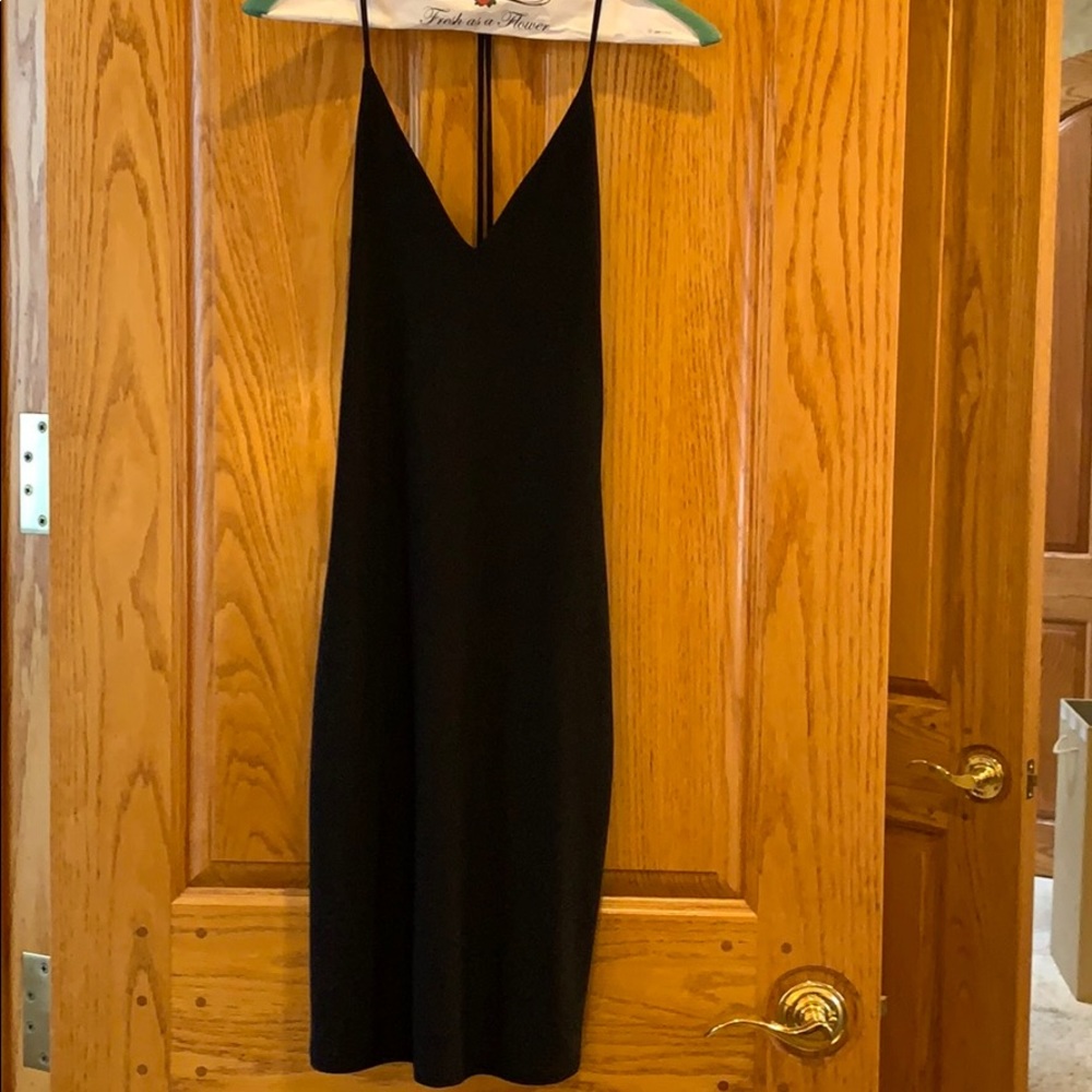 Worn once, fashion nova black dress
